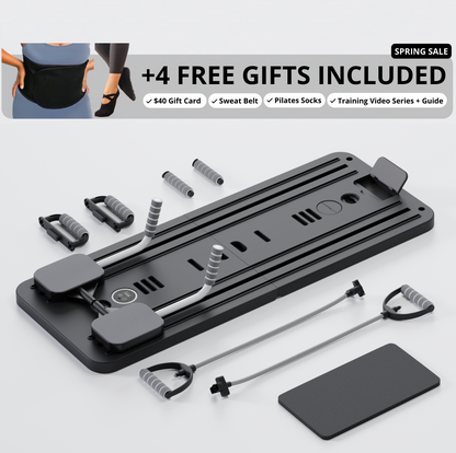 Aevura Studio™ Portable Pilates Bar Kit – Full-Body Home Workout Made Easy